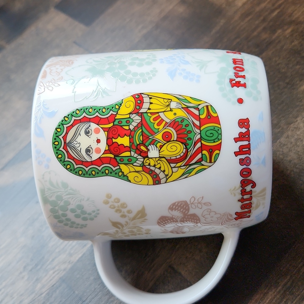 Beautiful textured babushka mug - Picture 8 of 8